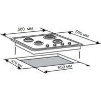 De luxe 5840.00ГМВ-059 Ч/Р Image #2