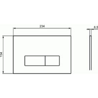 Ideal Standard Prosys Frame 120 M R020467+R0121A6 Image #2