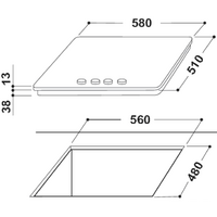Indesit THP 642 W/IX/I RU Image #2