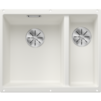 Blanco Subline 340/160-U Silgranit белый левая (523552)