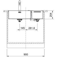 Franke Box Center BWX BWX 220-54-27 TL правая (127.0538.260) Image #5