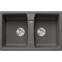 Blanco Lexa 8 Silgranit вулканический серый (527281)