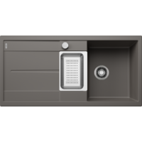 Blanco Metra 6 S Silgranit вулканический серый клапан автомат / чаша (527299)