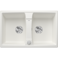 Blanco Lexa 8 Silgranit белый клапан автомат (524954)