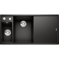 Blanco Axia III 6 S чёрный доска из стекла левая (525848) Image #2
