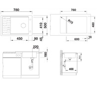 Blanco Elon XL 6 S Silgranit антрацит (524844) Image #3
