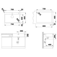 Blanco Andano 700-IF/A (525246) Image #4