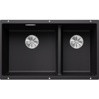 Blanco Subline 430/270-U Silgranit чёрный (525991)