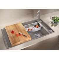 Blanco Axia III 5 S антрацит доска ясень (523205) Image #3