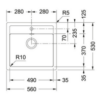Franke Sirius SID 610 114.0443.343 (белый) Image #2