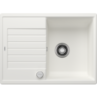 Blanco Zia 45 S Compact Silgranit белый клапан автомат (524715)