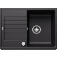 Blanco Zia 45 S Compact Silgranit чёрный клапан автомат (526008)