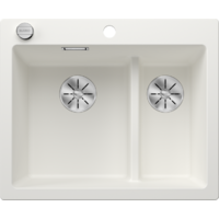 Blanco Pleon 6 Split Silgranit белый клапан автомат (523700)