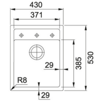 Franke Sirius SID 610-40 114.0489.202 (оникс) Image #2