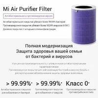 Beheart MI Air Purifier 1/2/2S/3/Pro противовирусный Purple Image #4