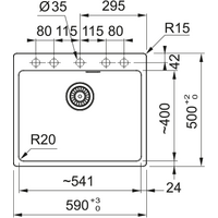 Franke MRG 610-54 FTL 114.0696.194 (черный матовый) Image #2