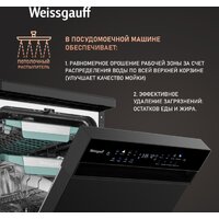 Weissgauff DW 4539 Inverter Touch AutoOpen Black Image #3
