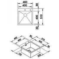 Blanco Claron 400-IF/A нержавеющая сталь полированная (521632) Image #4