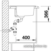 Blanco Dalago 6-F Silgranit чёрный (525875) Image #3