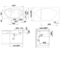 Blanco Delta II Silgranit жасмин (523662) Image #5