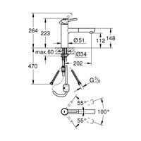 Grohe Concetto нержавеющая сталь (31129DC1)