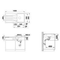 Blanco Legra 6 S антрацит (522207) Image #2