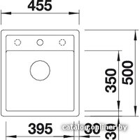 Blanco Dalago 45-F Silgranit чёрный (525870) Image #2