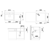 Blanco Lemis 6-IF нержавеющая сталь матовая (525108) Image #2