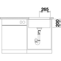 Blanco Etagon 500-U Silgranit (серый бежевый)  [522234] Image #3