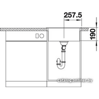 Blanco Dalago 5 Silgranit антрацит (518521) Image #4