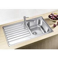 Blanco Dinas 45 S нержавеющая сталь матовая клапан автомат (523378) Image #2