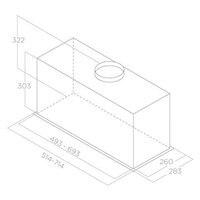 Elica LANE SENSOR BL MAT/A/72 (PRF0188480) Image #2