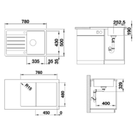 Blanco Legra 45 S чёрный (526083) Image #2