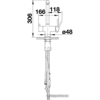 Blanco Fontas-S II Silgranit чёрный (526158) Image #3