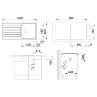 Blanco Livit XL 5 S нержавеющая сталь матовая (515651) Image #2