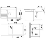 Blanco Legra XL 6 S чёрный (526087) Image #2