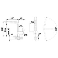 Blanco Linus черный мат (525806) Image #2