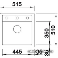 Blanco Dalago 5 Silgranit тёмная скала (518848) Image #2