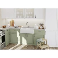 Blanco VILLAE Farmhouse Double Ceramica белый глянец (525164) Image #6