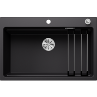 Blanco Etagon 8 Silgranit чёрный клапан автомат (525892)