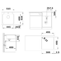 Blanco Naya 5 Silgranit кофе (526585) Image #2