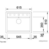 Blanco Dalago 6 Silgranit чёрный (525873) Image #3