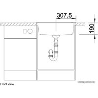 Blanco Dalago 6 Silgranit чёрный (525873) Image #5