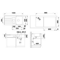 Blanco Lemis 6 S-IF нержавеющая сталь матовая (523032) Image #2