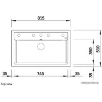 Blanco Dalago 8 Silgranit чёрный (525877) Image #3