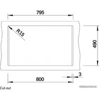 Blanco Dalago 8 Silgranit чёрный (525877) Image #4