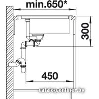 Blanco Delta II-F Silgranit тёмная скала (523671) Image #6