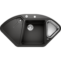 Blanco Delta II-F Silgranit чёрный (525868)