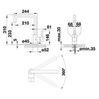 Blanco Mili антрацит (523103) Image #2