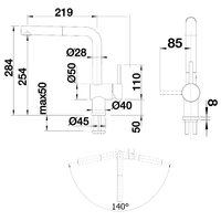 Blanco Linus-S темная сталь (527733) Image #2